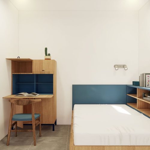 Unit Type 56.66 - Perspektif Interior - Kamar Anak